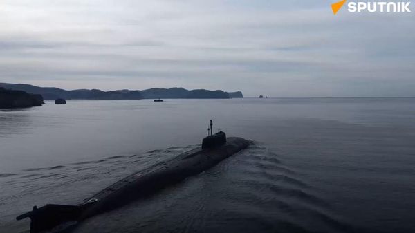 Russian Pacific Fleet Warships During Drills - Sputnik International
