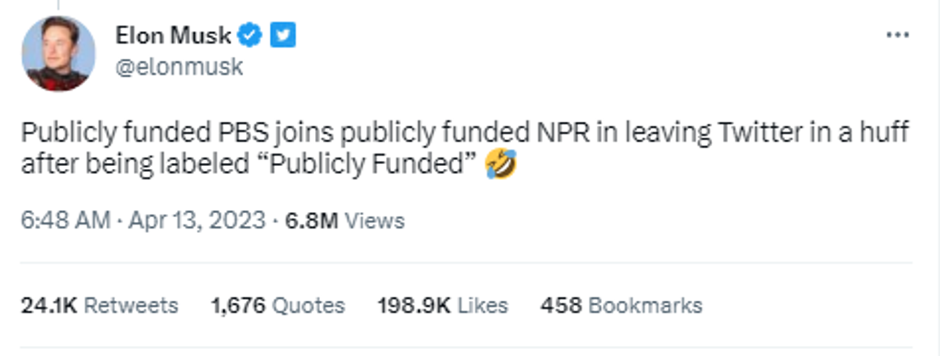 Screenshot of Elon Musk's twitter account. - Sputnik International, 1920, 19.04.2023