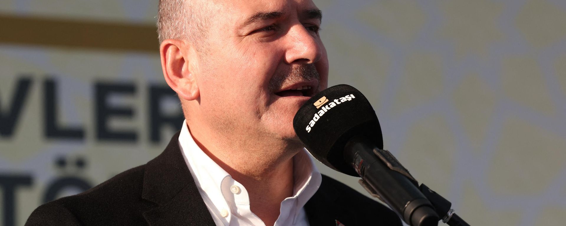 Turkish Minister of Interior Suleyman Soylu delivers a speech. File photo. - Sputnik International, 1920, 19.04.2023