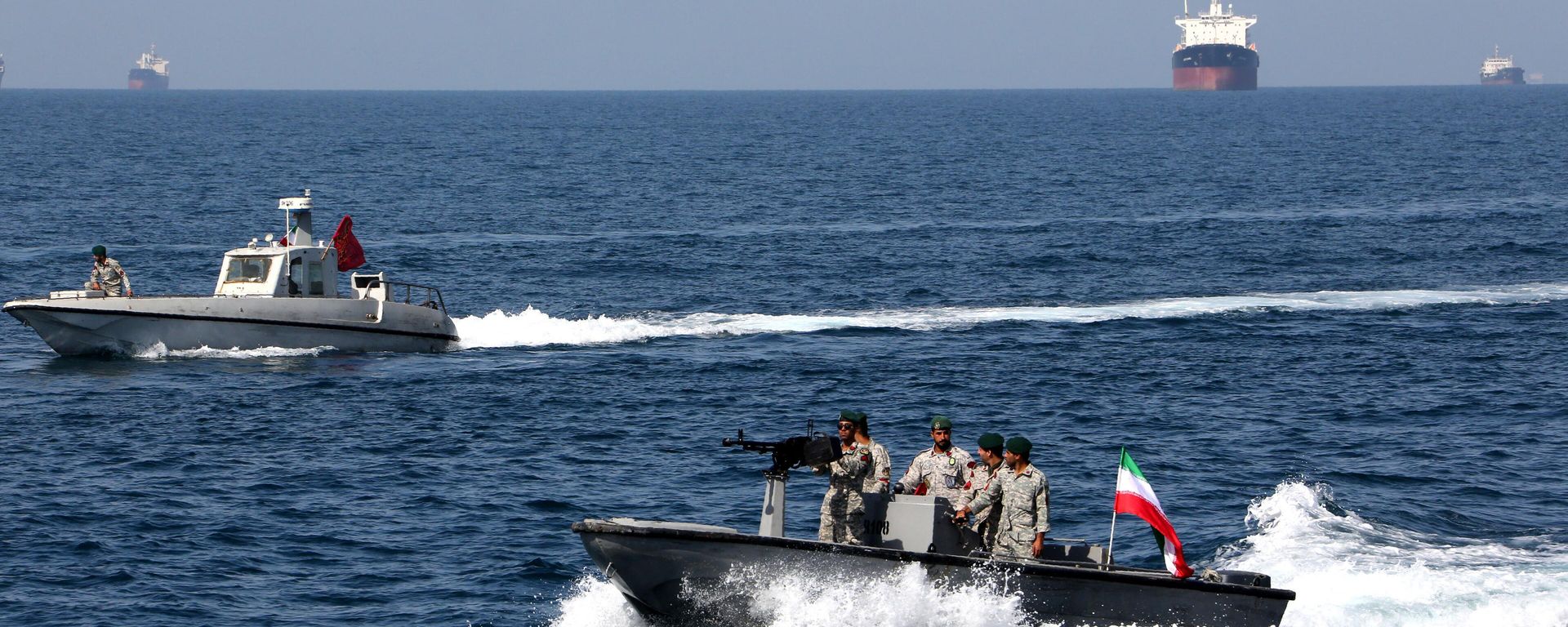 Iranian gunboats take part in maneuvers. File photo. - Sputnik International, 1920, 20.04.2023