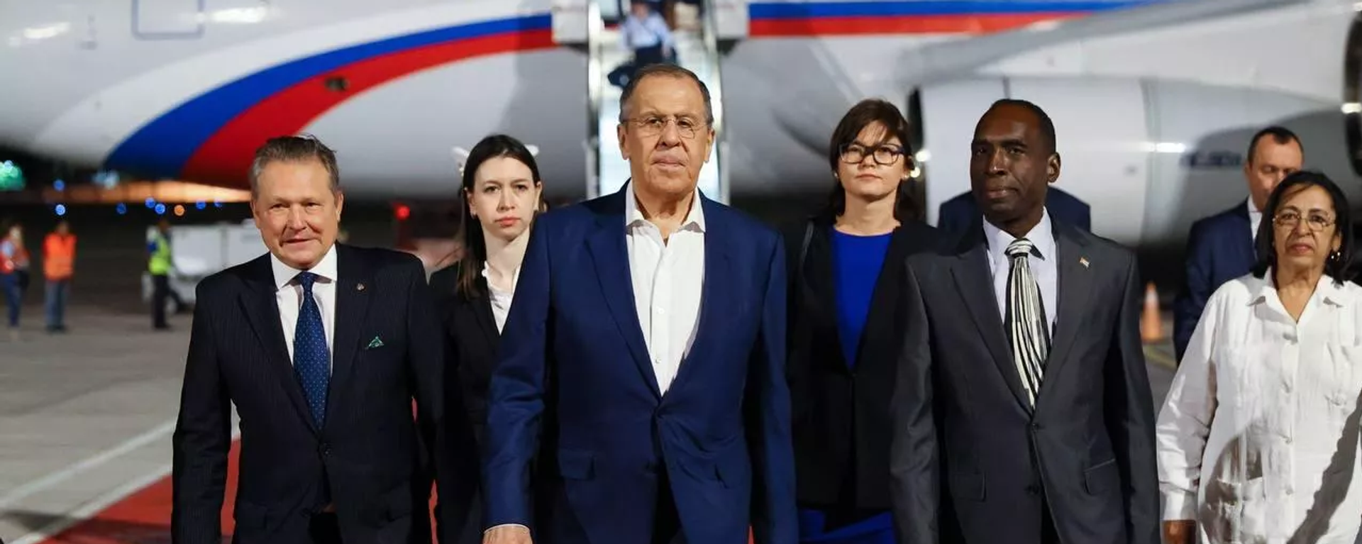 Russian Foreign Minister Sergei Lavrov during his trip to Cuba. - Sputnik International, 1920, 21.04.2023