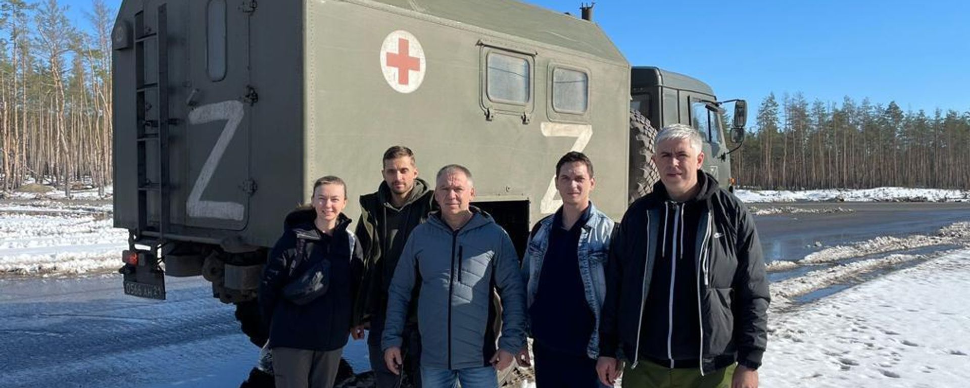 Boris Gurkin and his colleagues from Novocherkassk - Sputnik International, 1920, 22.04.2023