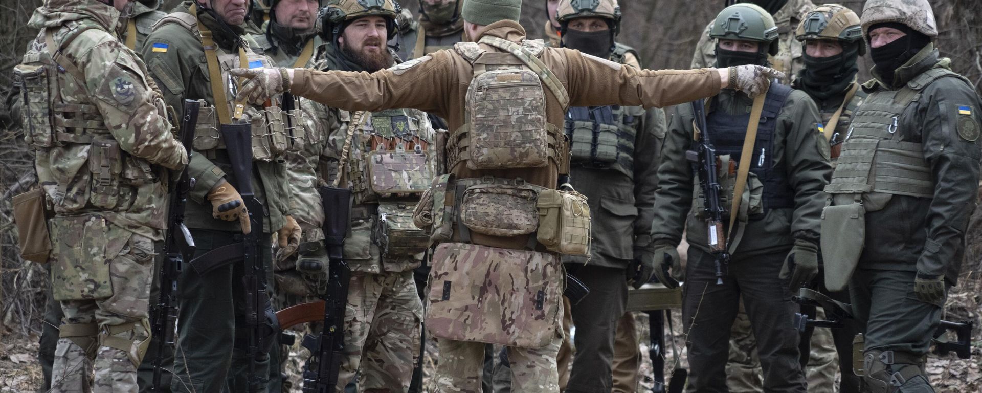 Ukrainian servicemen attend combat training in Kiev region, Ukraine, Friday, March 3, 2023 - Sputnik International, 1920, 29.06.2023