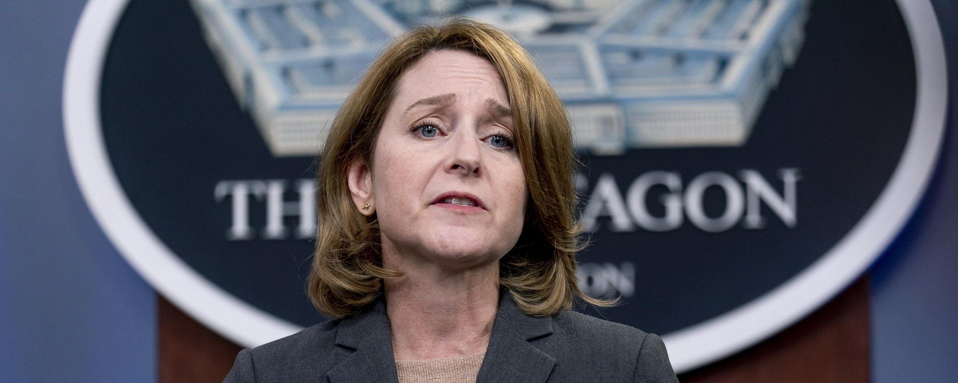 Deputy Secretary of Defense Kathleen Hicks speaks during a briefing at the Pentagon in Washington, on Sept. 22, 2021.  - Sputnik International, 1920, 26.04.2023