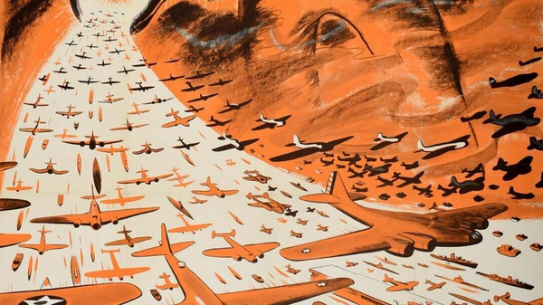 Excerpt from 1940s propaganda poster by the US War Production Board. - Sputnik International