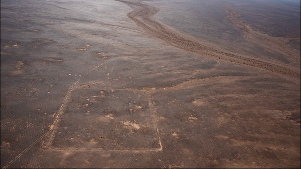 Oblique aerial landscape view of the western camp, from the north-east. - Sputnik International