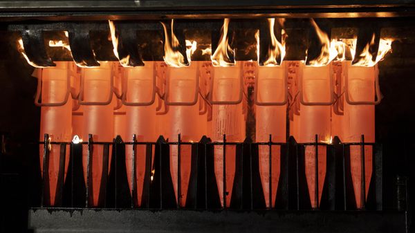 155 mm M795 artillery projectiles are manufactured at the Scranton Army Ammunition Plant in Scranton, Pa., Thursday, April 13, 2023.  - Sputnik International