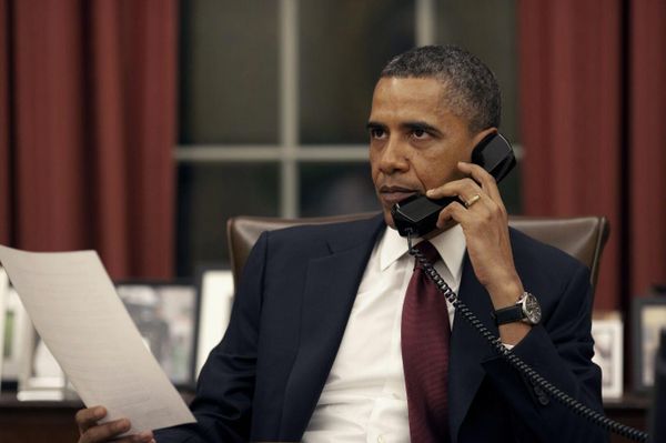 Obama On the Phone in the Aftermath of the Osama Bin Laden Operation Obama On the Phone in the Aftermath of the Osama Bin Laden Operation - Sputnik International