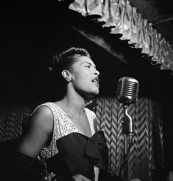 Billie Holiday at the Downbeat club, a jazz club in New York City, 1947.Billie Holiday aka "Lady Day" is known for strong lyrics, for example the “Strange Fruit” song slams the practice of lynching Black Americans which that time was wide-spread in Southern states. Lady Day allegedly even had issues with American authorities due to this song. - Sputnik International