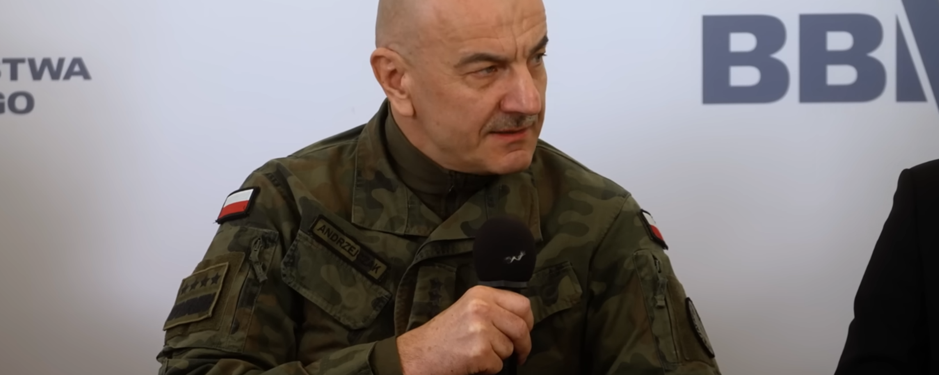 Polish Armed Forces Chief of General Staff Rajmund Andrzejczak. Screengrab of an appearance at the Polish National Security Bureau in Washington, April 24, 2023. - Sputnik International, 1920, 29.04.2023