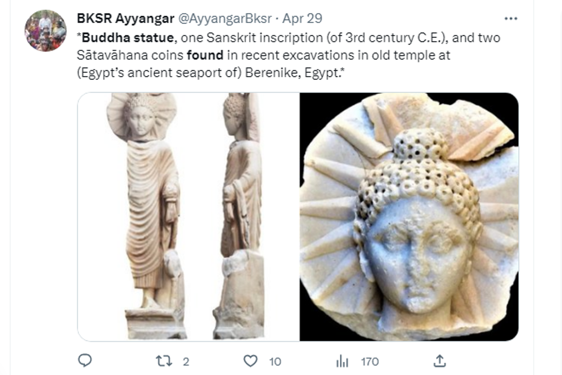 A Twitter screenshot - Sputnik International, 1920, 01.05.2023