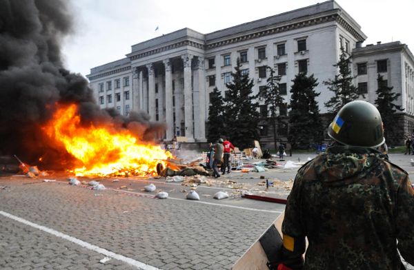 Ukrainian police did their best to ignore the atrocities.  - Sputnik International