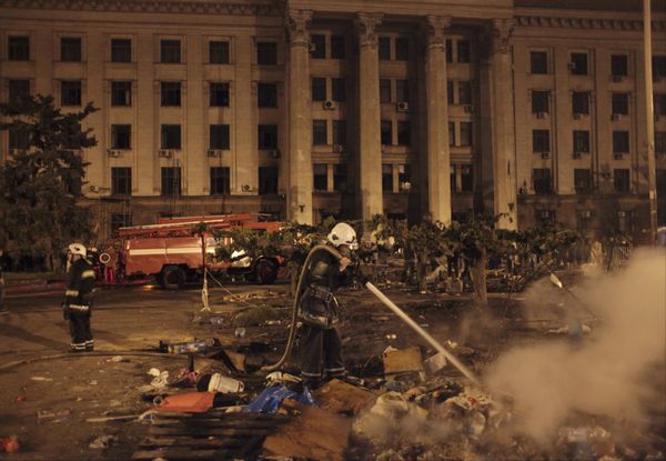 Firefighters eventually 'arrive', but too late to save anyone. - Sputnik International