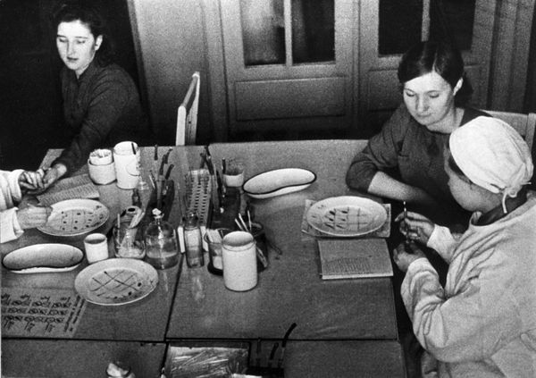 Nurses at a blood transfusion station in Moscow, 1941.There is no exact data on the number of blood transfusions during the war period, but there is great certainty that this procedure saved countless lives. - Sputnik International