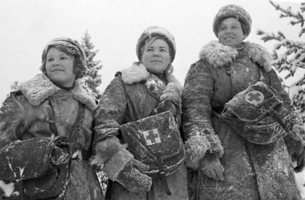 A photo of nurses during WWII. - Sputnik International
