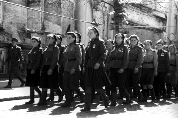 The Battle of Berlin is over. Nurses are ready to go home.   - Sputnik International