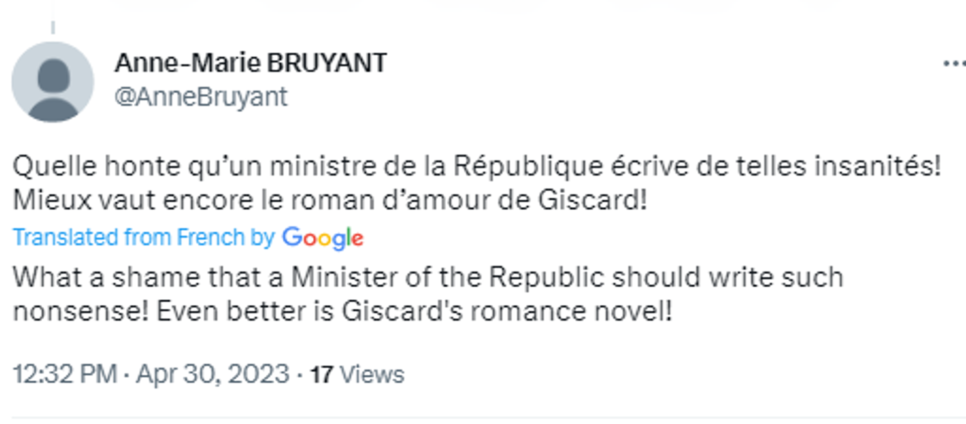 Twitter screenshot. - Sputnik International, 1920, 04.05.2023