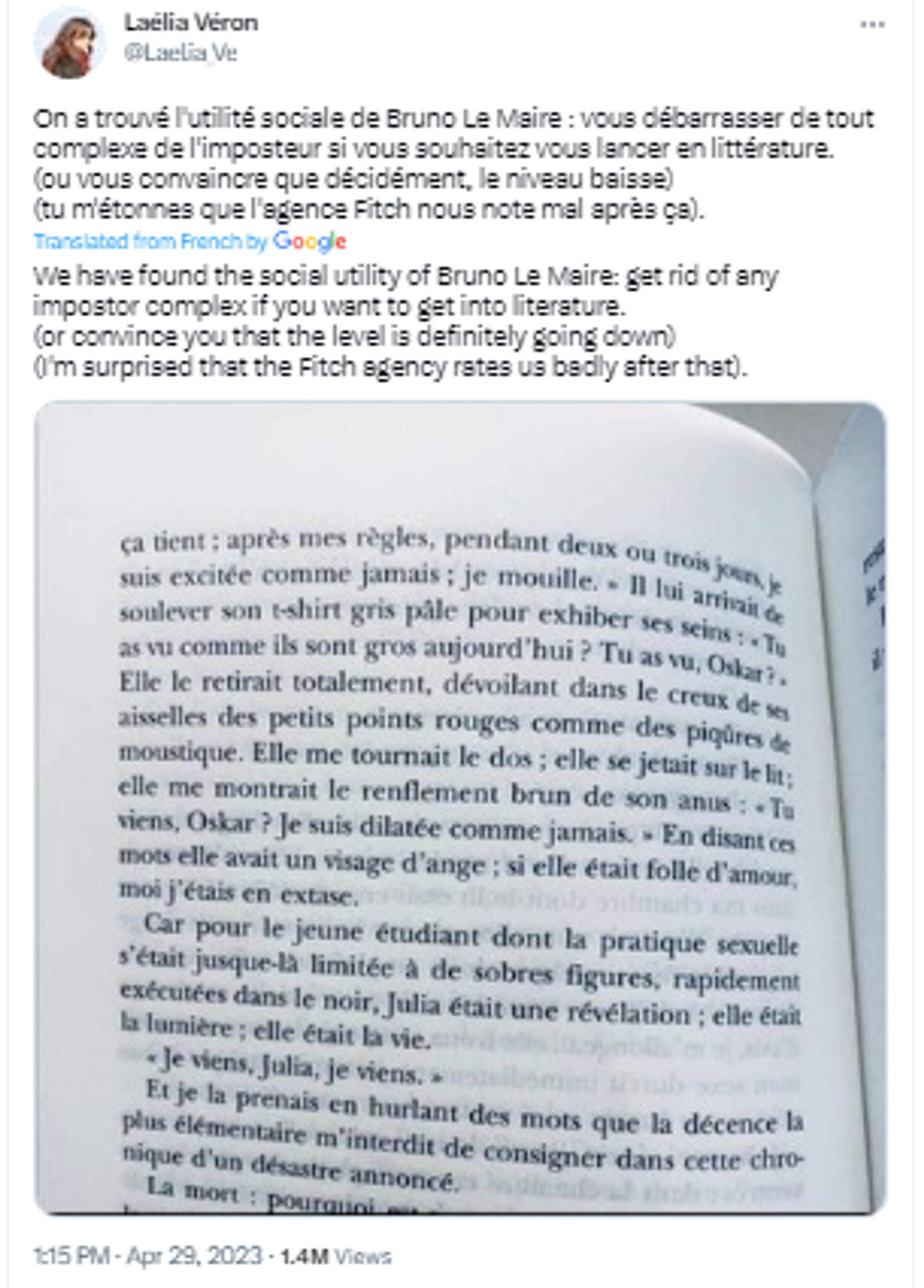 Twitter screenshot. - Sputnik International, 1920, 04.05.2023