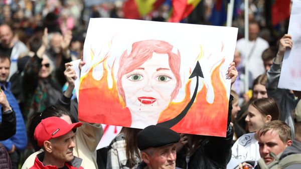 People take part in an anti-government rally as part of the Movement for the People's protest action, in Kishinev, Moldova.  - Sputnik International