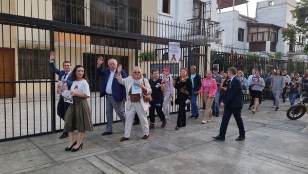 Immortal Regiment in Lima, Peru. The event was attended by 200 people, including Russian diplomats and Latin American intellectuals. - Sputnik International