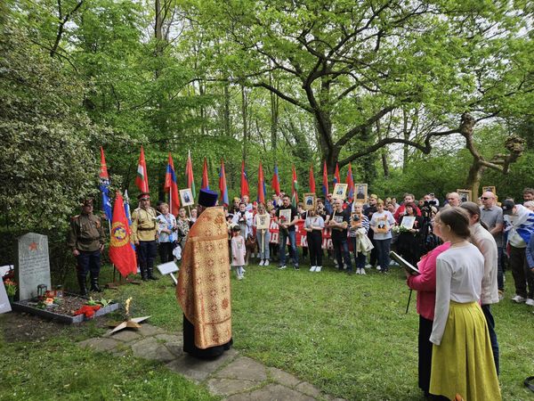 Immortal Regiment in Germany.  - Sputnik International
