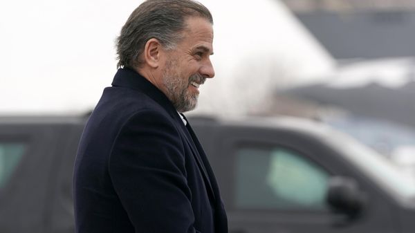 Hunter Biden, son of President Joe Biden, boards Air Force One with the president, Saturday, Feb. 4, 2023, at Hancock Field Air National Guard Base in Syracuse, N.Y. - Sputnik International