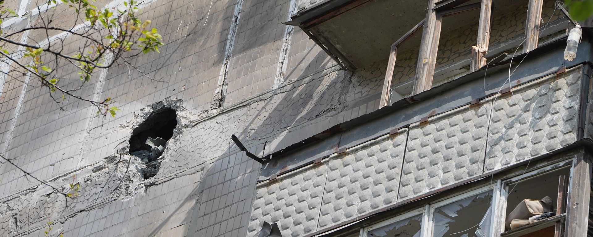 Consequences of the shelling of Donetsk - Sputnik International, 1920, 21.06.2023