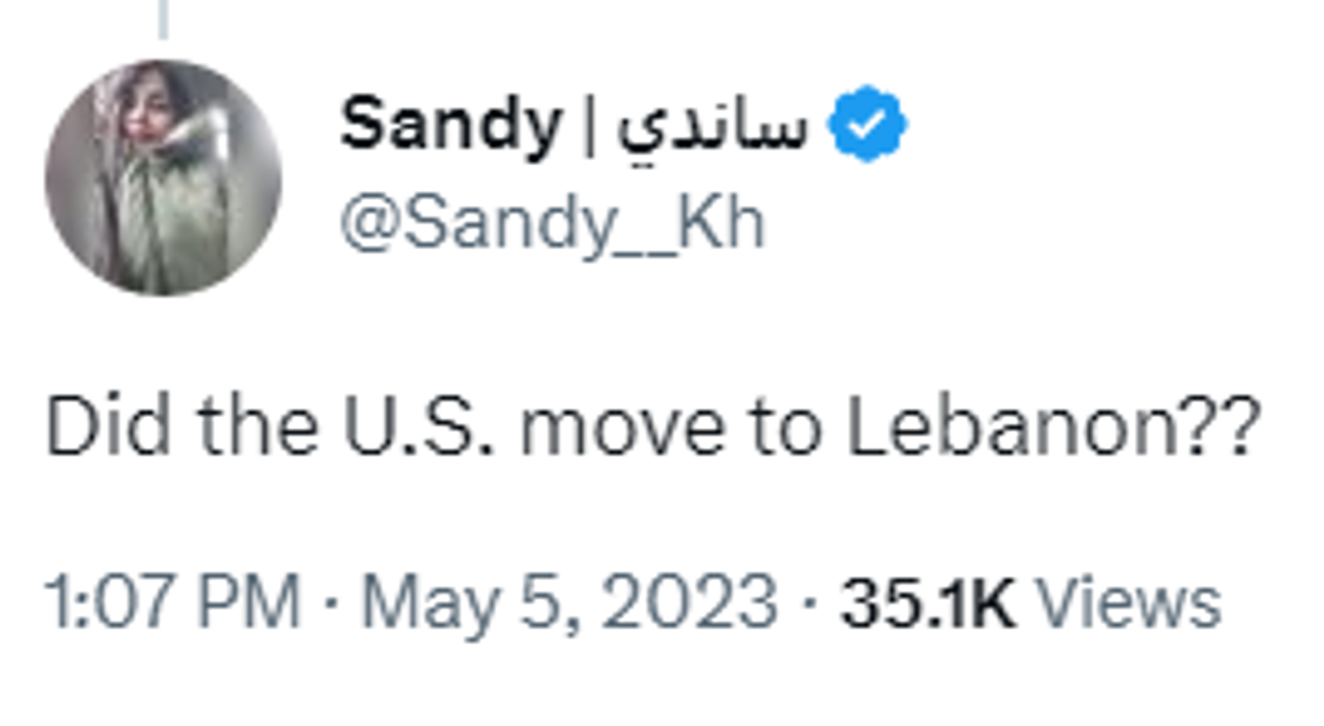 Twitter screenshot. - Sputnik International, 1920, 14.05.2023