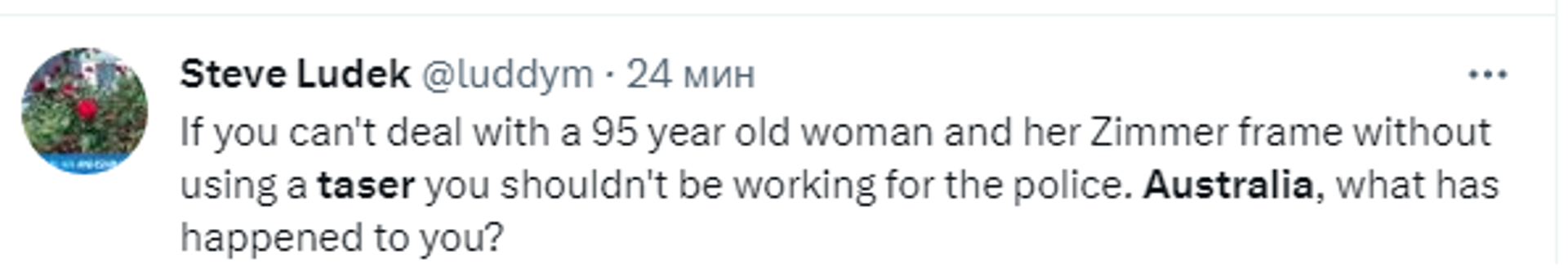 Twitter reacts on Tasering old lady - Sputnik International, 1920, 19.05.2023