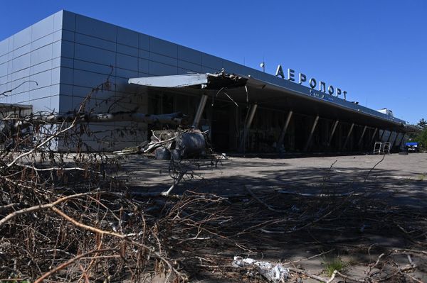 A general view shows the building of Mariupol International Airport as Russia's military operation in Ukraine continues, in the port city of Mariupol, Donetsk People's Republic. A general view shows the building of Mariupol International Airport as Russia's military operation in Ukraine continues, in the port city of Mariupol, Donetsk People's Republic. - Sputnik International