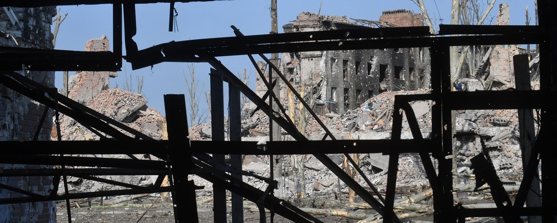Ruins of Artemovsk (Bakhmut) amid fierce fighting between Russian and Ukrainian forces. May 19, 2023. - Sputnik International, 1920, 29.06.2023