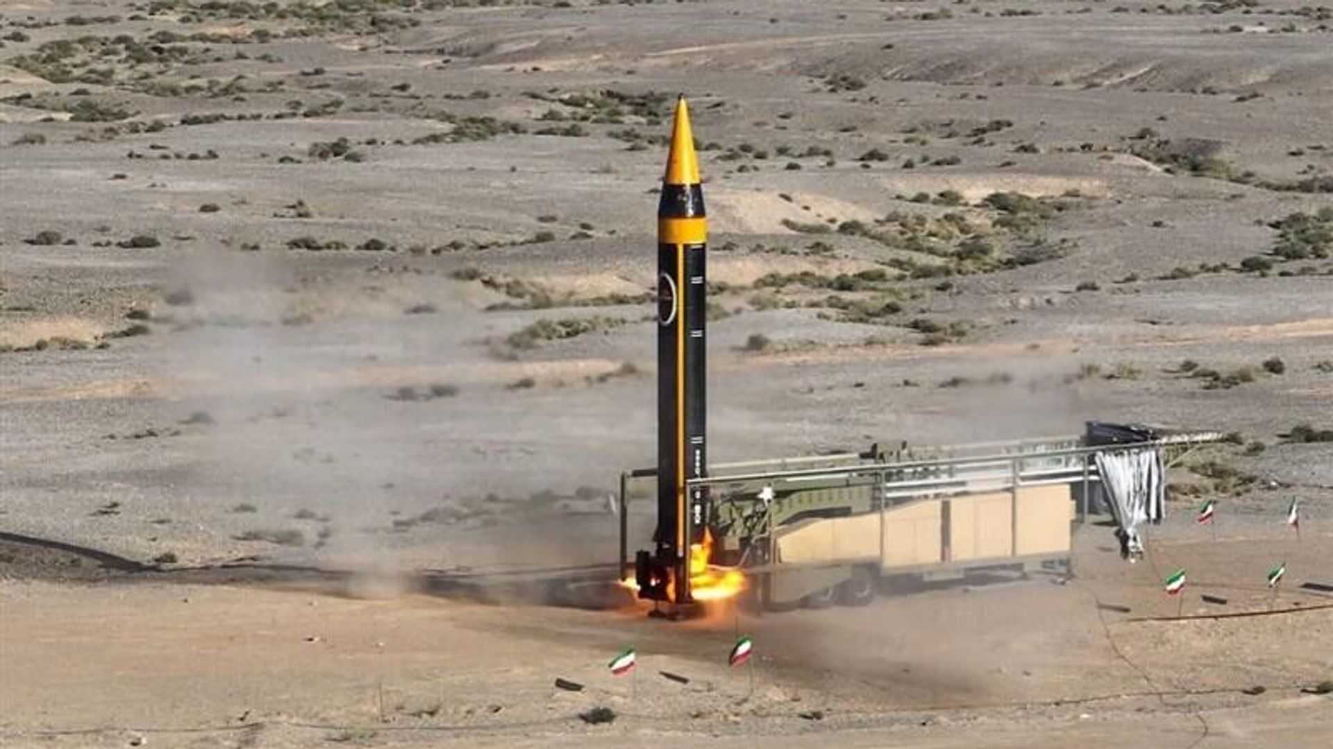The Khoramshahr-4 or Kheibar missile, a medium-range ballistic missile (MRBM) unveiled by Iran on May 25, 2023 The Khoramshahr-4 or Kheibar missile, a medium-range ballistic missile (MRBM) unveiled by Iran on May 25, 2023 - Sputnik International, 1920, 25.05.2023