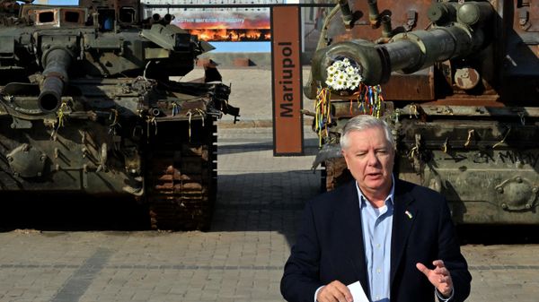 US Senator Lindsey Graham in Kiev, on May 26, 2023.  - Sputnik International