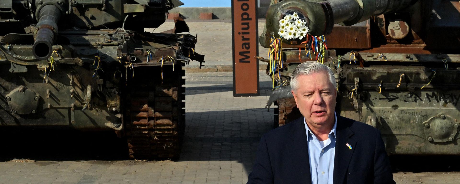 US Senator Lindsey Graham in Kiev, on May 26, 2023.  - Sputnik International, 1920, 28.05.2023