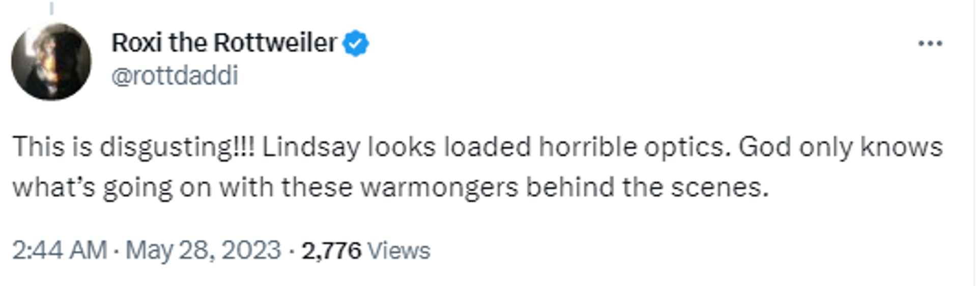 Screenshot of Twitter post in response to footage of meeting between US Senator Lindsey Graham and Ukrainian President Volodymyr Zelensky. - Sputnik International, 1920, 28.05.2023