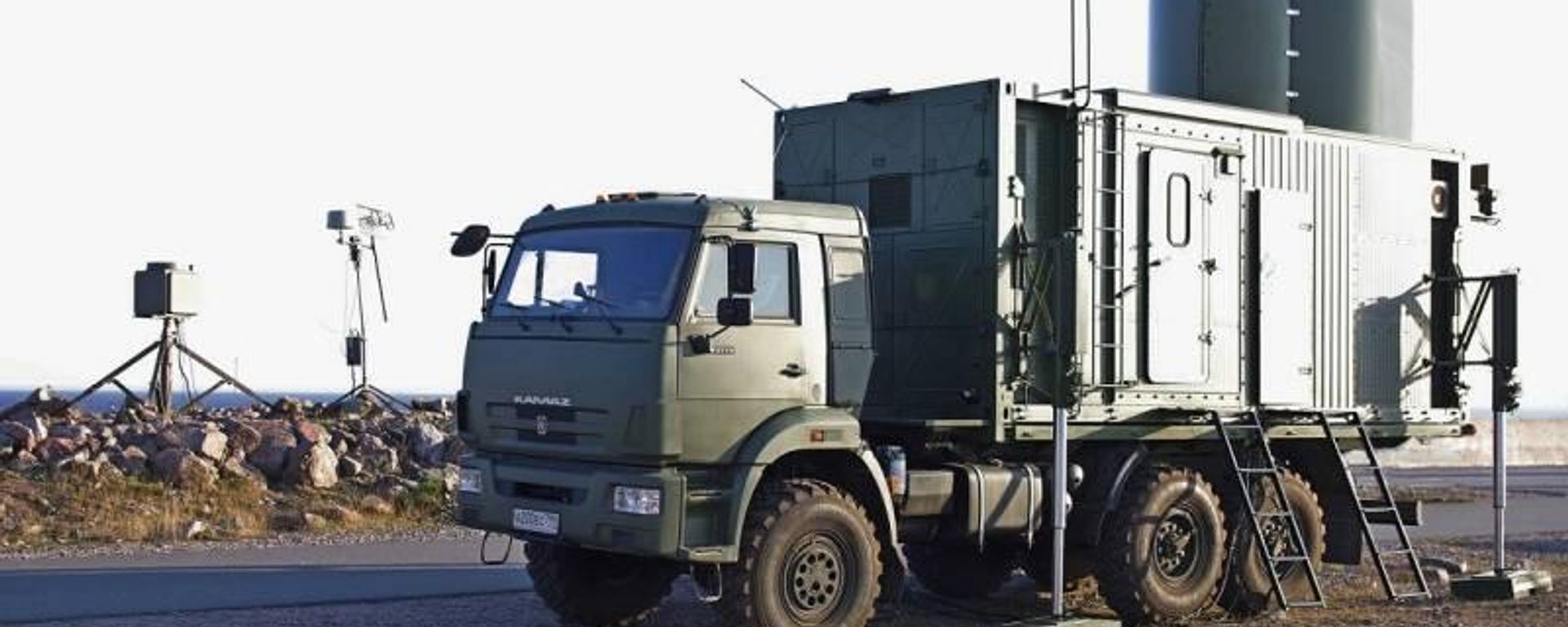 The RLK-MTs Valdai, a special-purpose Russian radar system designed specifically to detect, suppress and neutralize small drones with extremely low radar cross sections.  - Sputnik International, 1920, 21.06.2023