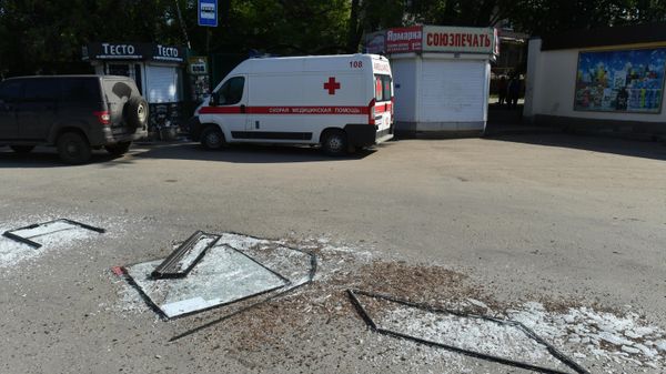 Ukrainian forces shell Lugansk - Sputnik International