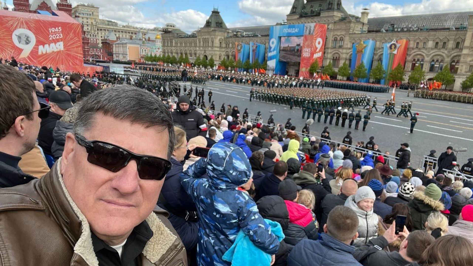 Military analyst and former UN weapons inspector Scott Ritter during V-Day parade in Red Square, Moscow, May 9, 2023. Military analyst and former UN weapons inspector Scott Ritter during V-Day parade in Red Square, Moscow, May 9, 2023. - Sputnik International, 1920, 01.06.2023