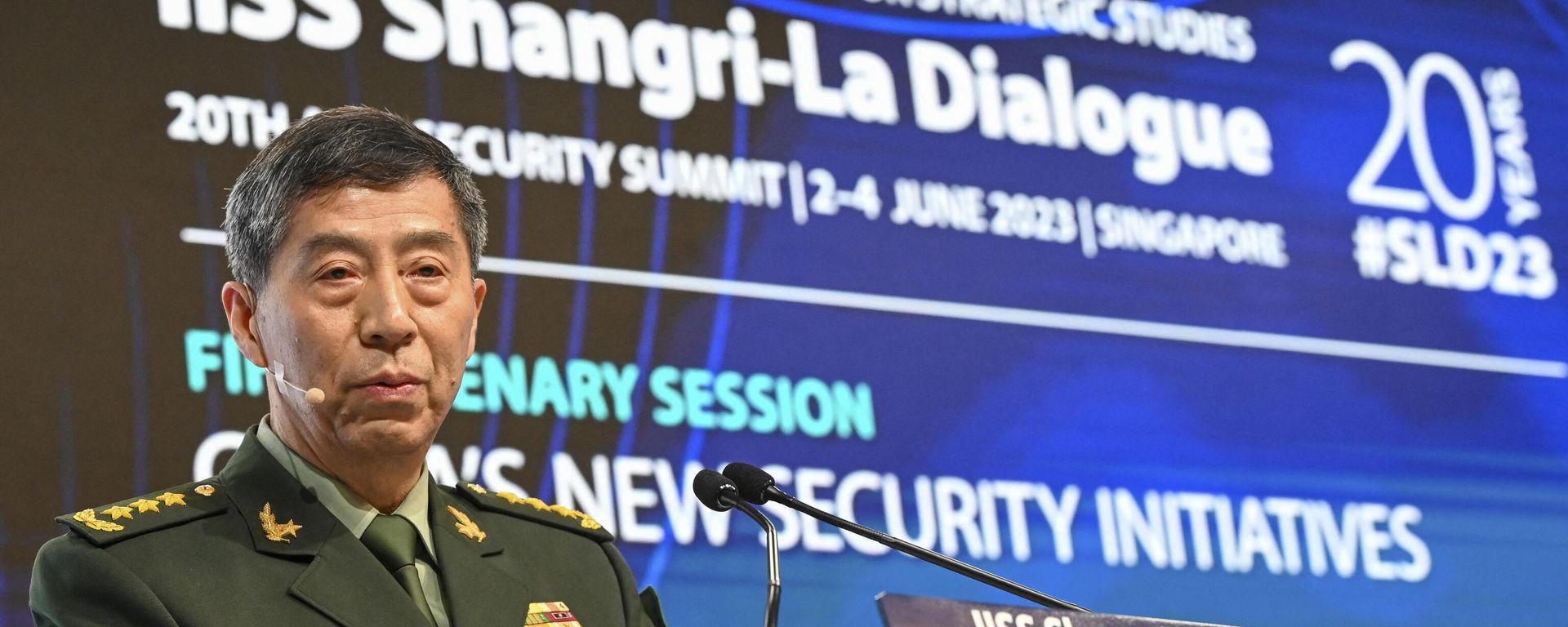 China's Minister of National Defence Li Shangfu  - Sputnik International, 1920, 05.06.2023