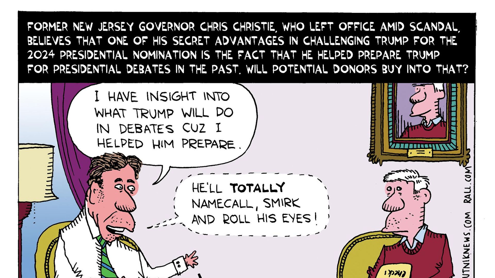 Chris Christie's Corner - Sputnik International, 1920, 07.06.2023