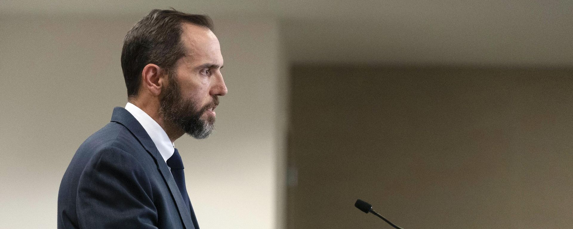 Special counsel Jack Smith speaks to reporters Friday, June 9, 2023, in Washington. Former President Donald Trump is facing 37 felony charges related to the mishandling of classified documents according to an indictment unsealed on Friday.  - Sputnik International, 1920, 27.08.2024