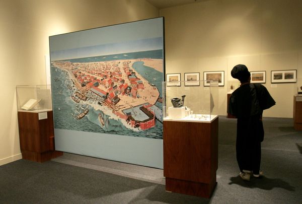 A mural by Robert Nicholson of the National Geographic shows the artist's reconstruction of the 1692 earthquake in Port Royal, Jamaica, in an exhibit at the Historical Museum of Southern Florida in Miami, Friday, March 2, 2007. Jamaica's Port Royal was a bustling town of the New World until an earthquake and tsunami destroyed most it in minutes over three centuries ago. - Sputnik International