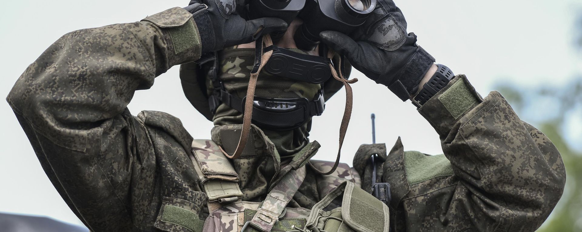 A Russian serviceman taking part in Moscow's special military operation in Ukraine. File photo - Sputnik International, 1920, 20.07.2023