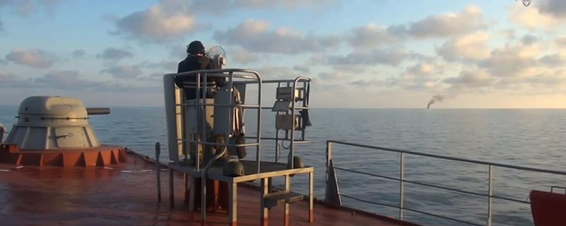 'Priazovye' of Russia's Black Sea Fleet repels an attack from Ukrainian unmanned high-speed boats - Sputnik International, 1920, 11.06.2023