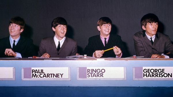 The Beatles (L-R), John Lennon, Paul McCartney ,Ringo Starr and George Harrison in 1964, in London.   - Sputnik International