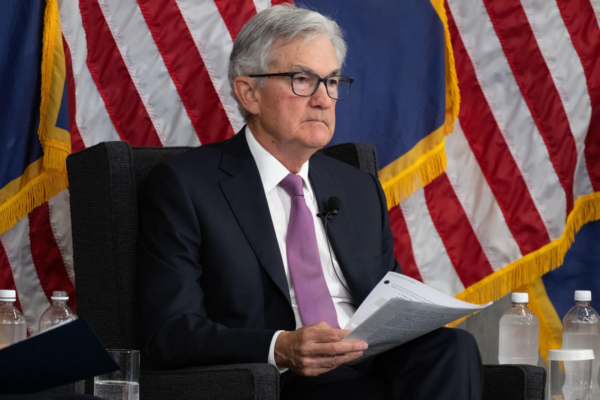 Federal Reserve Board Chairman Jerome Powell at the Federal Reserve Board building in Washington, DC, May 19, 2023.  - Sputnik International, 1920, 14.06.2023