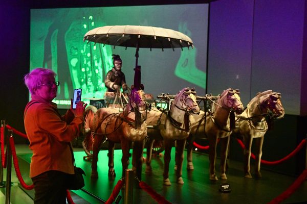 The purpose of the Terracotta Army was to serve as protection for the Emperor in the afterlife.Above: The 'Terracotta Army. Immortal Warriors of China' exhibition in St Petersburg. - Sputnik International