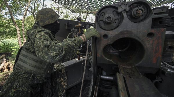 A Russian serviceman seen in Moscow's special military operation zone in Ukraine. File photo - Sputnik International