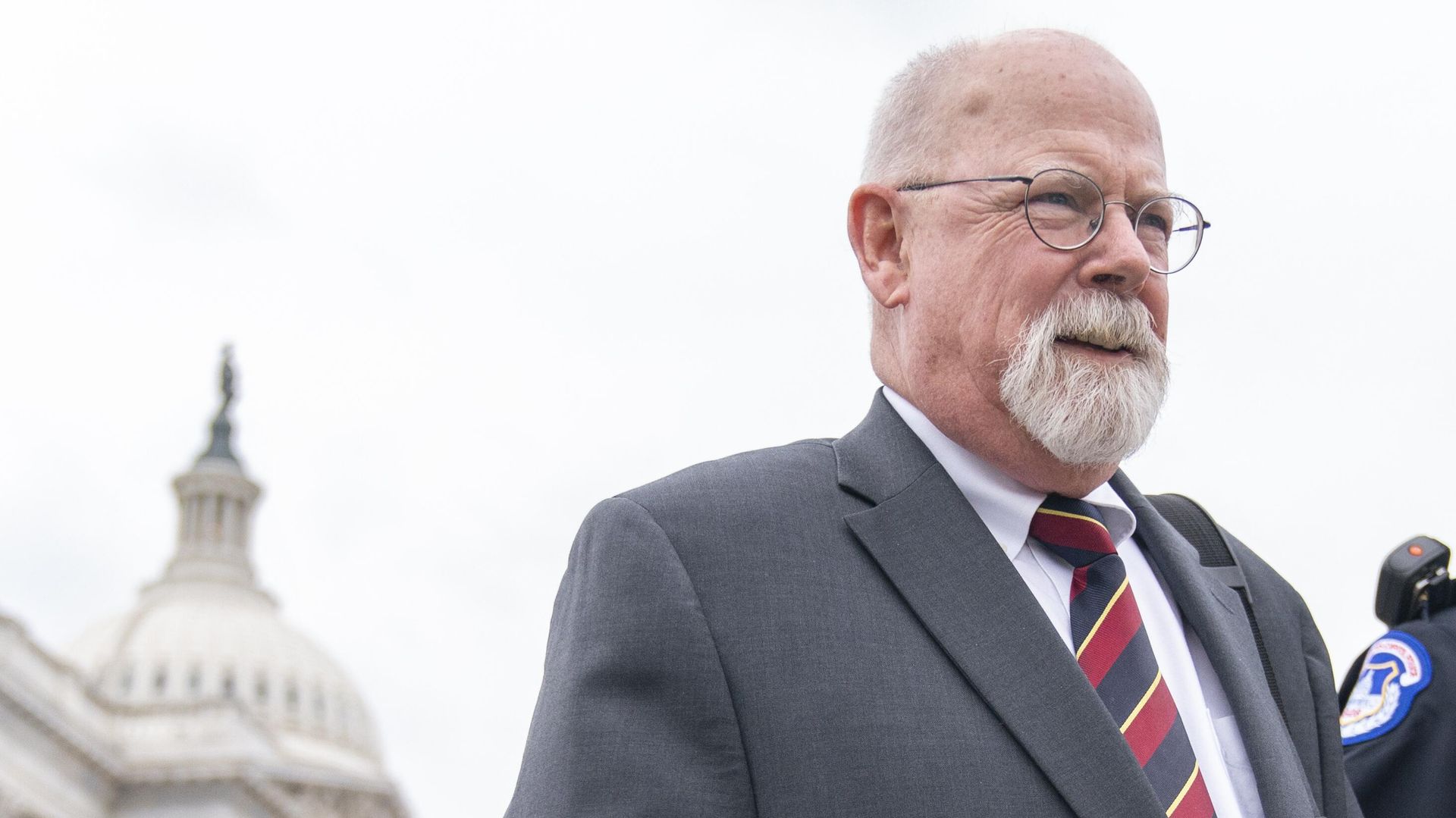 Special Counsel John Durham leaves a closed hearing of the Permanent Select Committee on Intelligence, Tuesday, June 20, 2023, on Capitol Hill in Washington. Special Counsel John Durham leaves a closed hearing of the Permanent Select Committee on Intelligence, Tuesday, June 20, 2023, on Capitol Hill in Washington. - Sputnik International, 1920, 21.06.2023