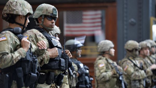 National Guard Soldiers. - Sputnik International